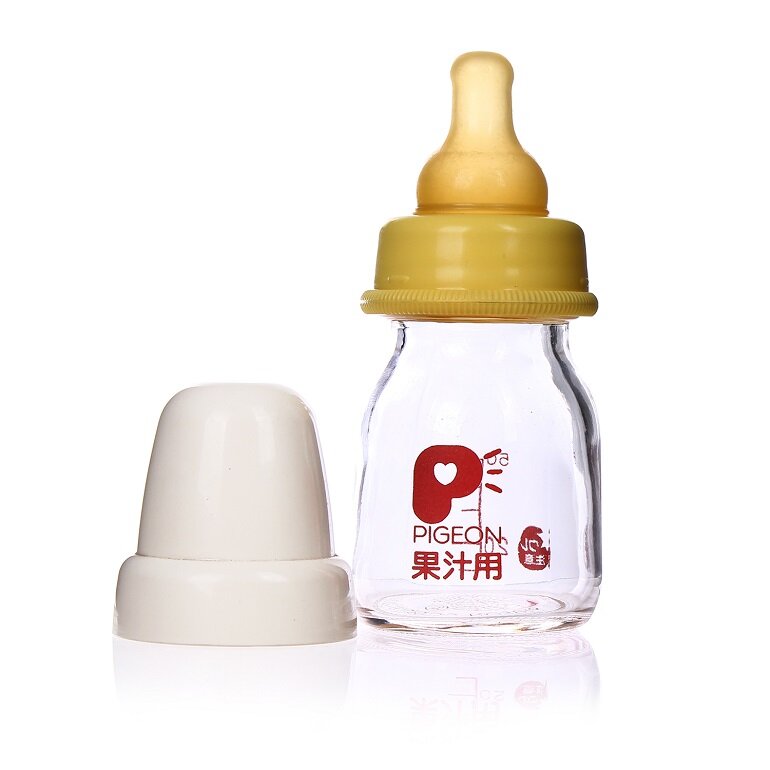 Bình sữa Pigeon 60ml phù hợp với các bé dưới 3 tháng tuổi