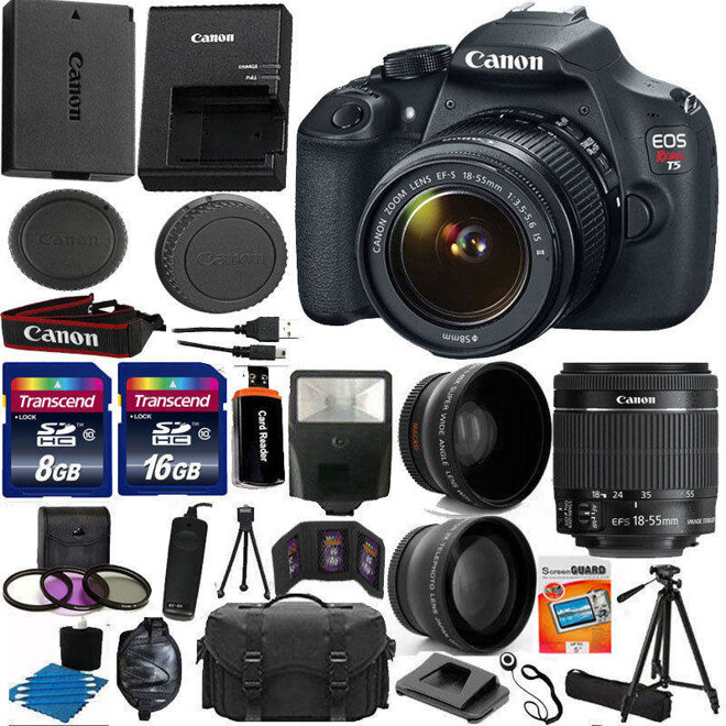 Canon EOS Rebel T5 (EOS 1200D) máy chụp hình hiện đại thế hệ mới 