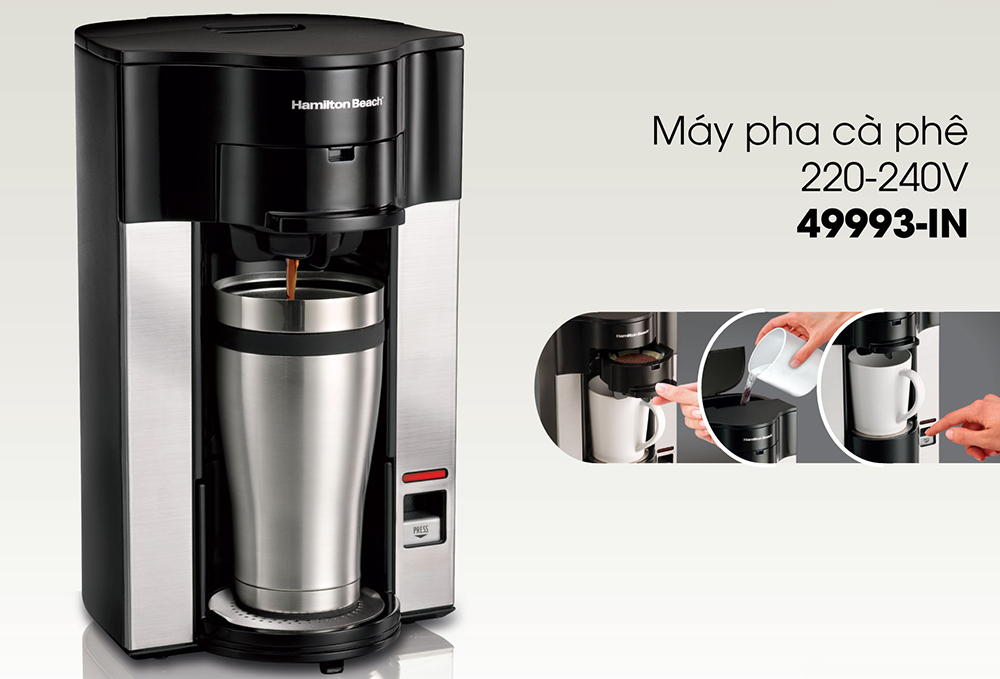 Máy pha cà phê Hamilton Beach 49993-IN 600W
