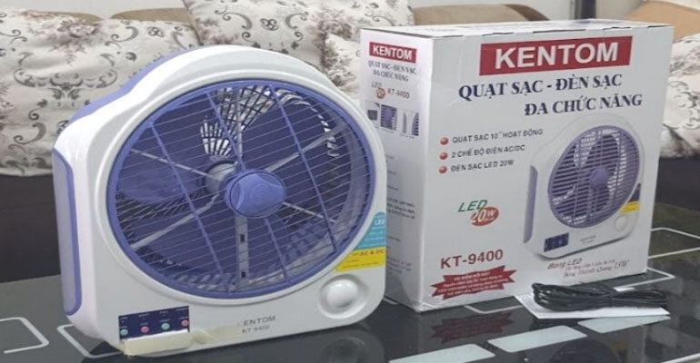 quạt tích điện Kentom KT-9400