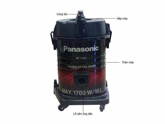 Máy hút bụi Panasonic MC-YL631RN46