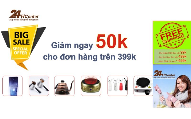 24hcenter.com không chỉ cung cấp dụng cụ pha chế cafe tự động giá tốt