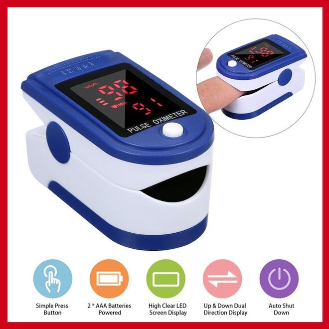 Giới thiệu máy đo SpO2 Pulse Oximeter LK87