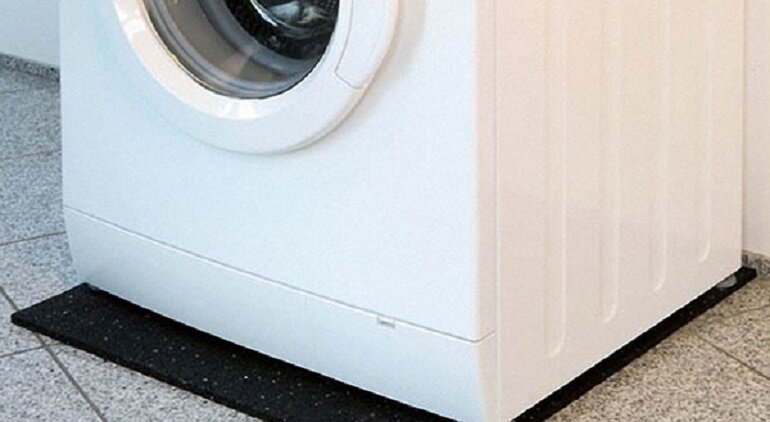 Lỗi máy giặt không vắt do vị trí đặt máy không cân bằng