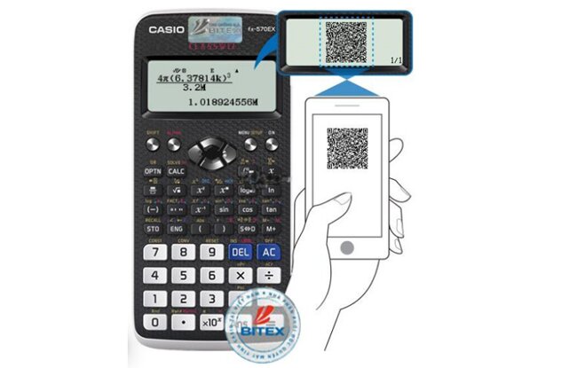 Vì sao máy tính Casio FX-570EX lại không được Bộ duyệt đem vào phòng thi?