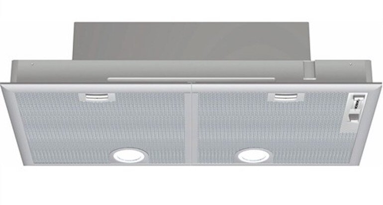 Máy hút mùi Bosch DHL755B có thiết kế âm tủ thuận tiện cho việc lắp đặt và tiết kiệm diện tích căn bếp.