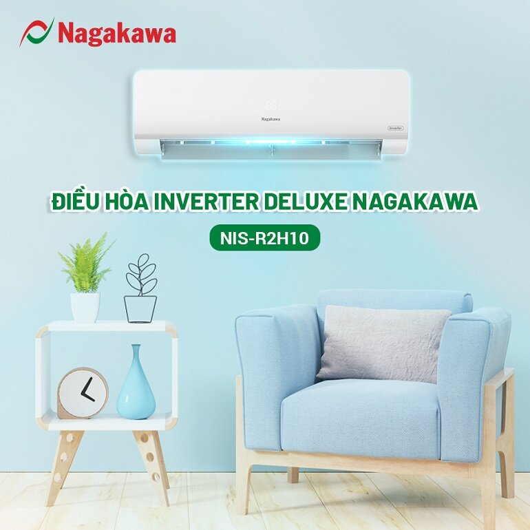 Điều hòa Nagakawa NIS-C24R2H10 dùng tốn điện không? 