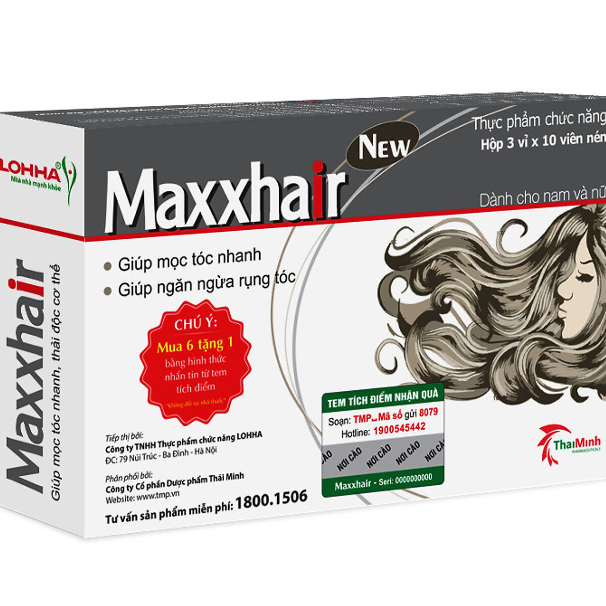 Thuốc mọc tóc maxxhair
