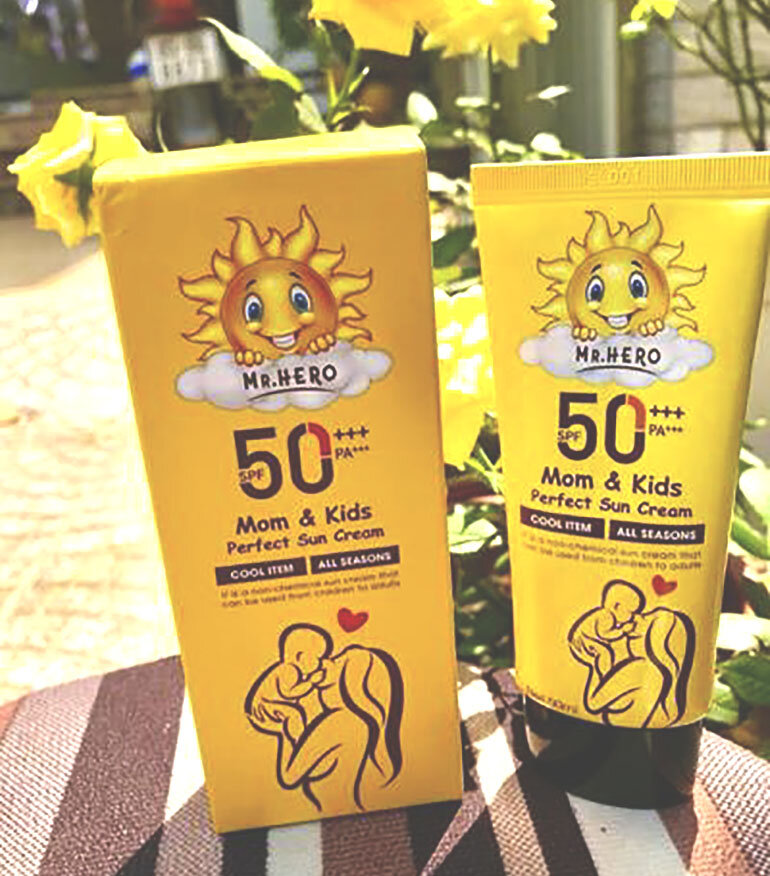Sử dụng kem chống nắng nào an toàn tốt cho da của mẹ và bé ?