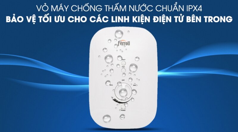 Đánh giá chi tiết bình nóng lạnh trực tiếp Ferroli DIVO-SSN