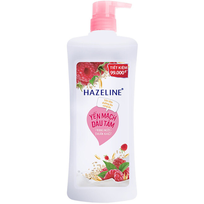 sữa tắm trắng da Hazeline