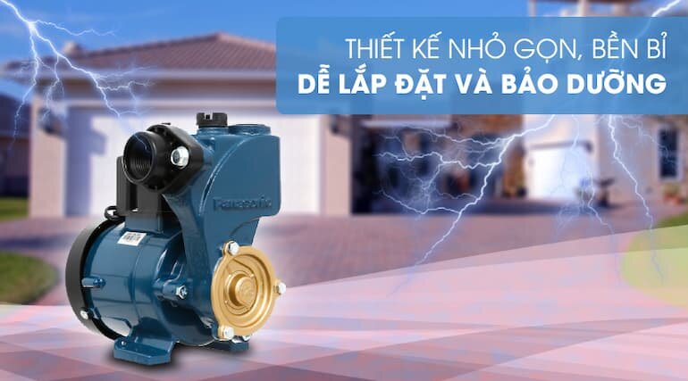 Thiết kế nhỏ gọn, bền bỉ