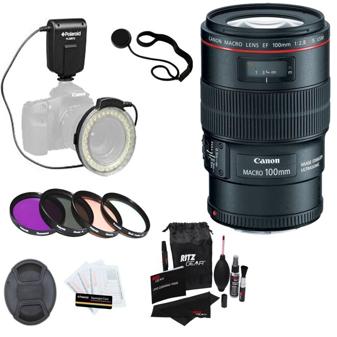 Lens Macro của hãng Canon giúp chụp những chi tiết nhỏ