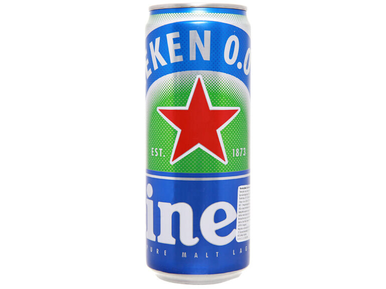 Bia ko va Heineken - Giá tham lam khảo: 415.000 vnd/ thùng 24 lon 330ml