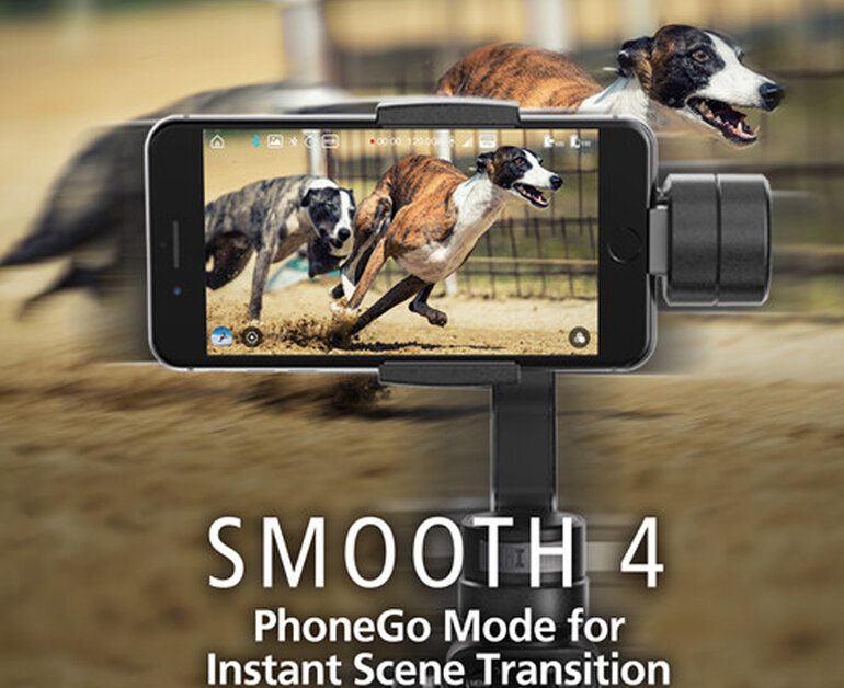 Gimbal chống rung cho điện thoại Zhiyun Smooth 4