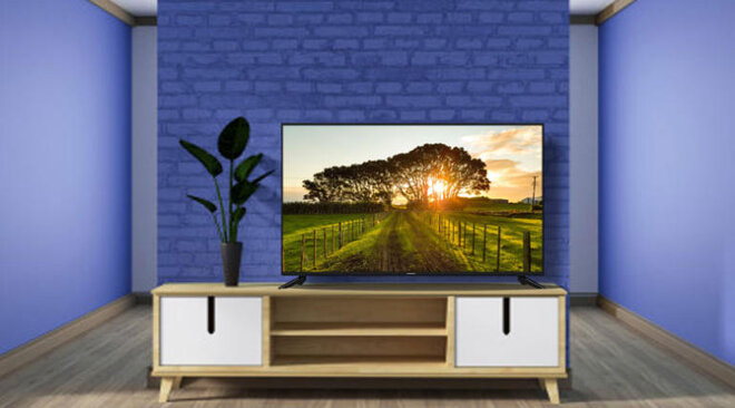 Thiết kế mạnh mẽ của SMART TIVI SKYWORTH 50 INCH 50U5, 4K UHD