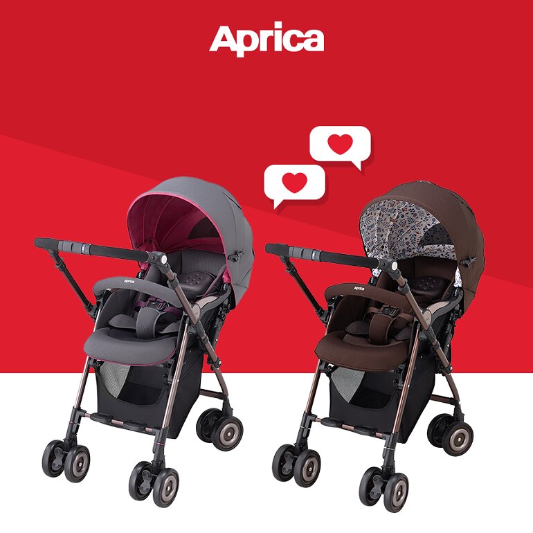 Giá xe nôi em bé Aprica phù hợp với điều kiện kinh tế của nhiều gia đình Việt