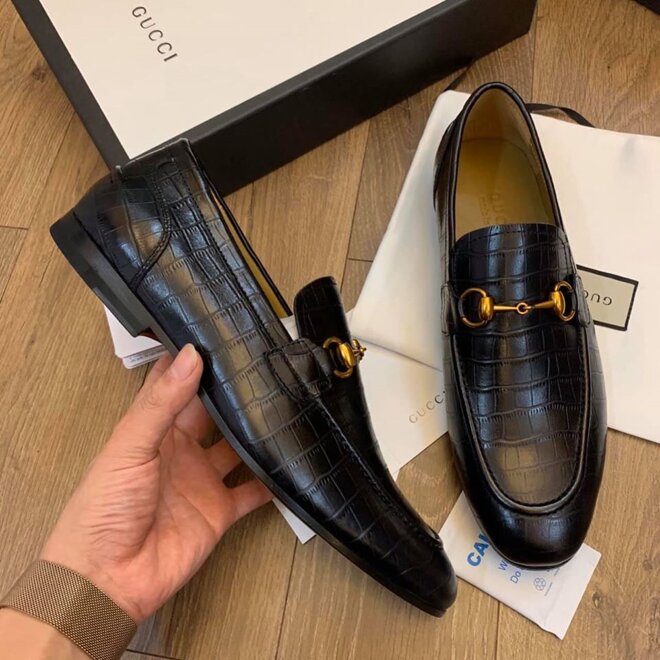 giầy lười nam Gucci