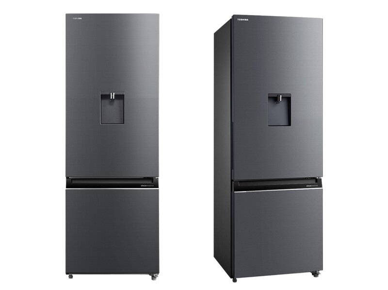 Top tủ lạnh Toshiba 2 cánh lấy nước bên ngoài giá chỉ từ 5 triệu đồng, có cả làm đá tự động