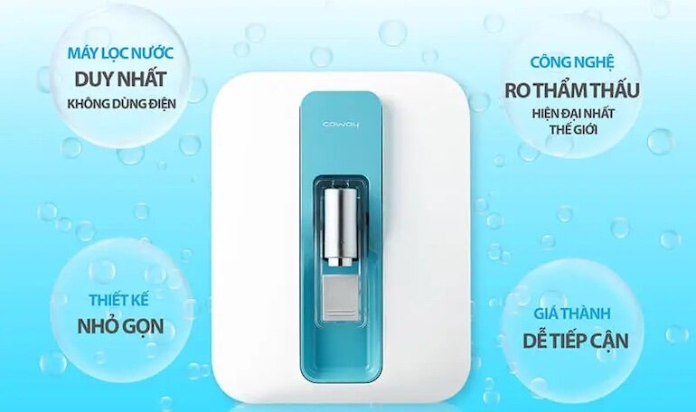 Các tiện ích của máy lọc nước Coway FINN (P-300L)