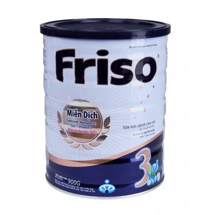 Sữa bột Friso 3 - hộp 900g (dành cho trẻ từ 1 - 3 tuổi)