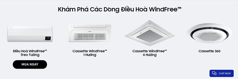 điều hòa samsung windfree 2021