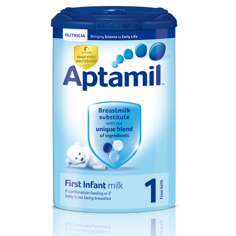 Review sữa Aptamil Anh có tốt không, có mấy số, giá bao nhiêu mua ở đâu?