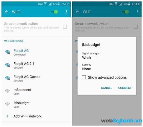 Thậm chí thì hệ thống Android cũng muốn bạn truy cập vào các Wifi miễn phí.