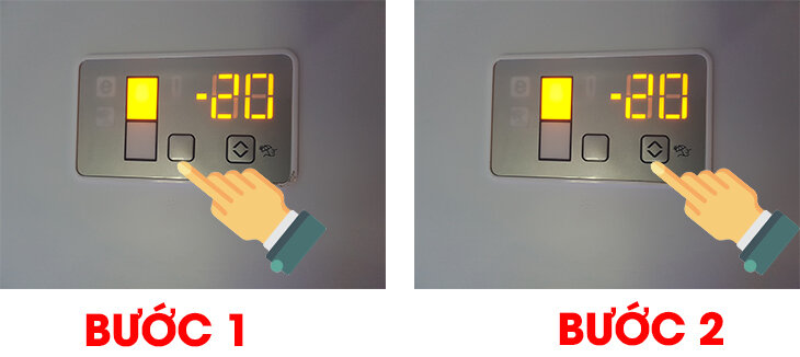 Hướng dẫn điều chinh nhiệt độ ngăn đá trên tủ lạnh Beko 200l