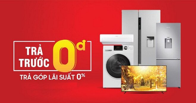 Lý do siêu thị điện máy hỗ trợ trả góp lãi suất 0%?