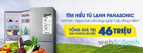 tủ lạnh panasonic cấp đông mềm