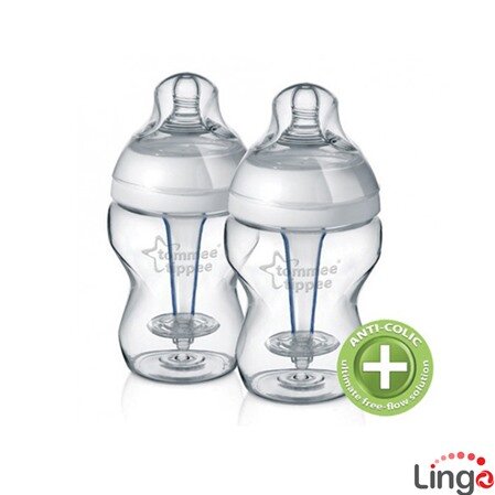 Bộ 2 bình sữa Tommee Tippee 22525/38