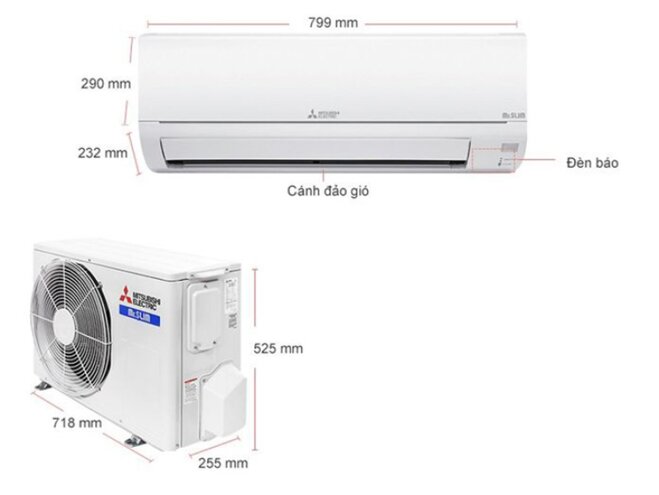 điều hòa mitsubishi electric 9000btu 1 chiều