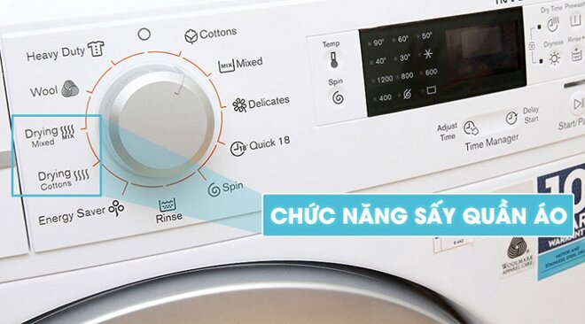 Máy giặt sấy Electrolux 8kg EWW12842