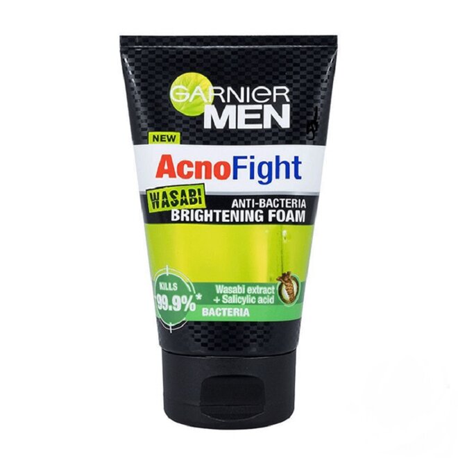 Sữa rửa mặt trị mụn cho nam Garnier Men