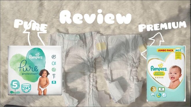 Bỉm Pampers Pure và Premium