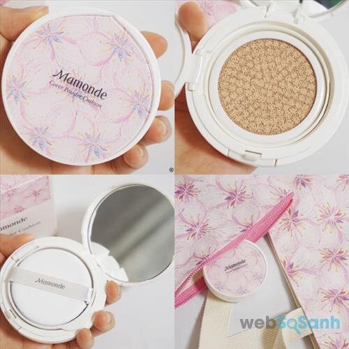 Phấn nước Mamonde Cover Powder Cushion