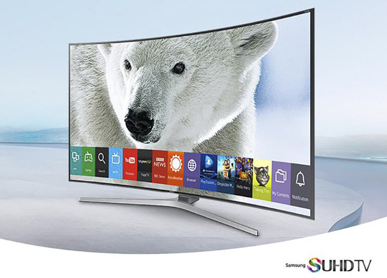 Giao diện Smart Hub - Kho ứng dụng và giải trí thông minh độc quền trên smart tivi Samsung