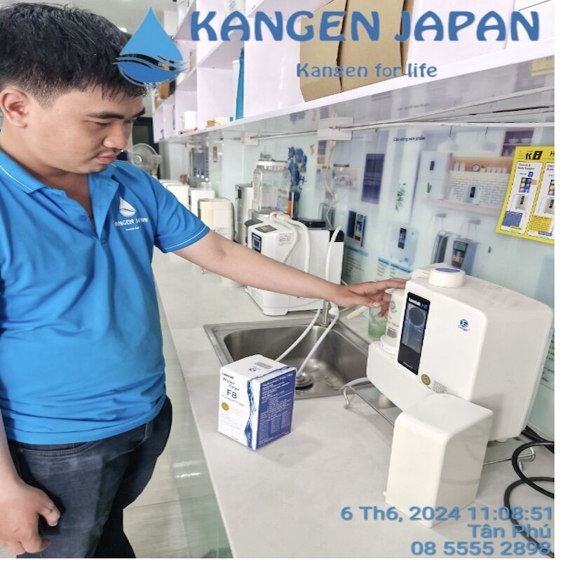 Dịch vụ bảo trì và thay lõi lọc máy Kangen Leveluk và Trim Ion