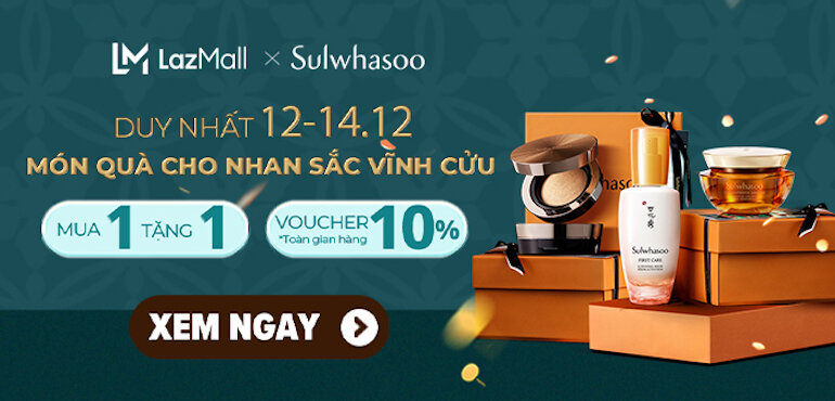 Các deal xịn sò của Sulwhasoo Flagship Store