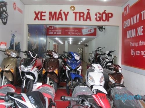 Mua xe máy trả góp không cần trả trước