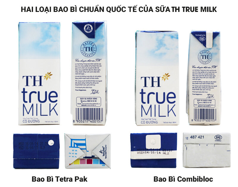 có sữa th true milk giả không