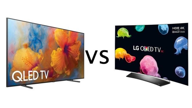 HDR của hai màn hình Qled và Oled