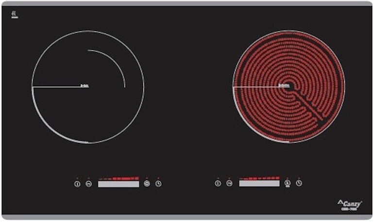 Mô tả bếp điện từ đôi Canzy CZE 728