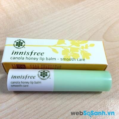 Son dưỡng môi Innisfree Canola honey lip balm stick