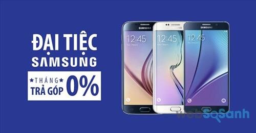 Mua điện thoại Samsung trả góp ở đâu