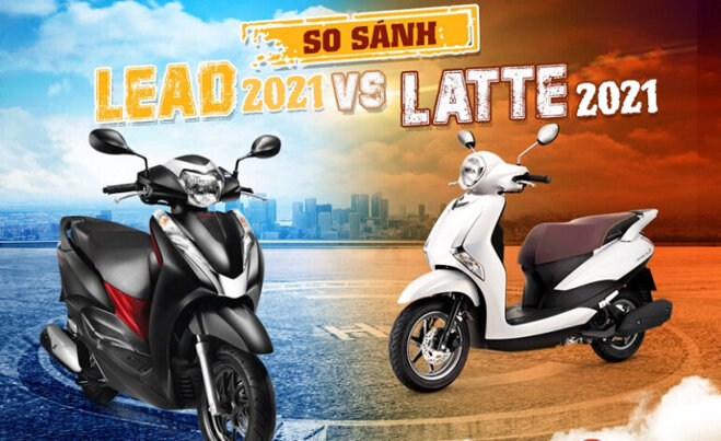  Honda Lead 2022 hay Yamaha Latte 2022