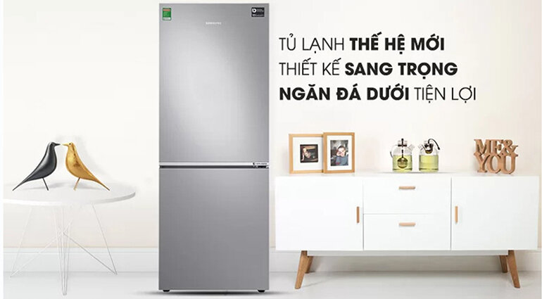 Tủ lạnh Samsung 280L 2 cửa thiết kế mới rất được ưa chuộng hiện nay