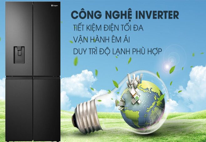 Công nghệ Inverter giúp tiết kiệm điện và vận hành êm ái