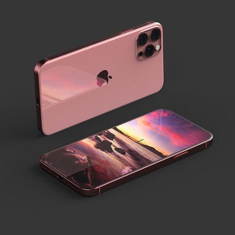 iPhone 12 màu hồng